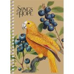 Spirálfüzet, A6, kockás, 80 lap, SHKOLYARYK "Spring Hope", vegyes