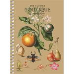 Spirálfüzet, A6, kockás, 80 lap, SHKOLYARYK "Spring Hope", vegyes