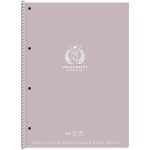 Spirálfüzet, A4+, kockás, 80 lap, SHKOLYARYK „University, vegyes