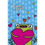 Jegyzetfüzet, A6, kockás, 80 lap, SHKOLYARYK "Love Monster", vegyes