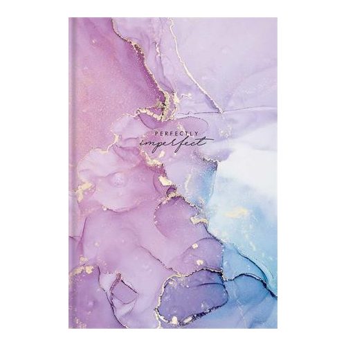 Jegyzetfüzet, B5, vonalas, 80 lap, keményfedeles, SHKOLYARYK "Imperfectly perfect", vegyes