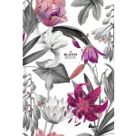 Jegyzetfüzet, B5, vonalas, 80 lap, SHKOLYARYK "Bloom Book", vegyes