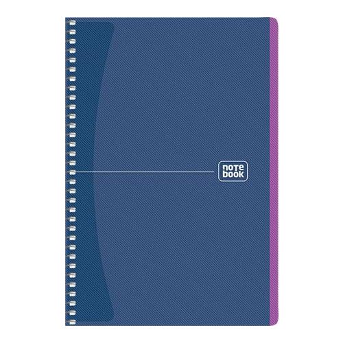 Spirálfüzet, A5, kockás, 80 lap, SHKOLYARYK "Notebook", vegyes