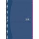 Spirálfüzet, A5, kockás, 80 lap, SHKOLYARYK "Notebook", vegyes