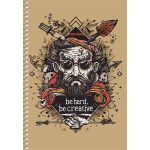 Spirálfüzet, A5, sima, 96 lap, SHKOLYARYK "Racing Competition", vegyes