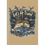 Spirálfüzet, A5, sima, 96 lap, SHKOLYARYK "Racing Competition", vegyes