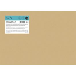  Rajzlap, akvarell, papírtokban, A3+, 300 g, 20 lap, SHKOLYARYK "Aquarelle Muse"