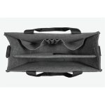 Irodai válltáska, vállpánttal, M méret, 36x28x15 cm, SIGEL "Classic", sötétszürke