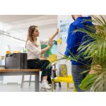 Irodai válltáska, vállpánttal, L méret, 50x28x15 cm, SIGEL "Classic", sötétszürke