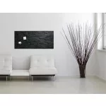 Mágneses üvegtábla,  46x91 cm, SIGEL "Artverum® ", pala mintázat