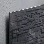 Mágneses üvegtábla,  46x91 cm, SIGEL "Artverum® ", pala mintázat