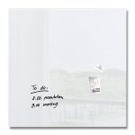 Mágneses üvegtábla, 100x100 cm, SIGEL "Artverum® ", fehér