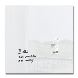   Mágneses üvegtábla, 100x100 cm, SIGEL "Artverum® ", fehér