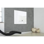 Mágneses üvegtábla, 100x100 cm, SIGEL "Artverum® ", fehér