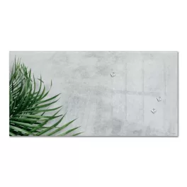   Mágneses üvegtábla, 91x46x1,5 cm, SIGEL "Artverum® ", növény mintázat
