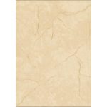 Előnyomott papír, kétoldalas, A4, 90 g, SIGEL, bézs, gránit