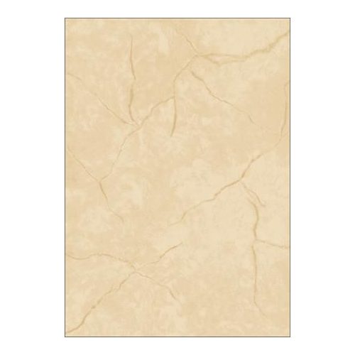 Előnyomott papír, kétoldalas, A4, 90 g, SIGEL, bézs, gránit