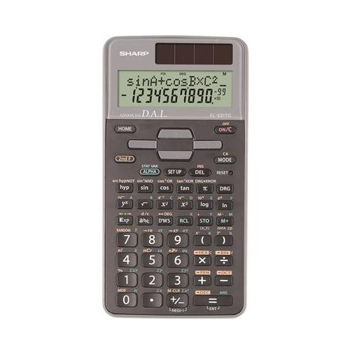 Számológép, tudományos, 273 funkció, SHARP "EL-531", szürke