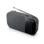Rádió, hordozható, MUSE, "M-025R", fekete