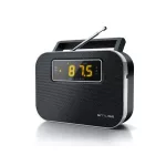 Rádió, hordozható, MUSE, "M-081R", fekete