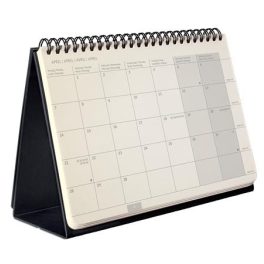   Naptár, asztali, álló, 2025, 213x220x18 mm, SIGEL "Conceptum", fekete