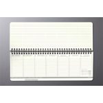 Naptár, asztali, álló, 2026, 300x143x18 mm, SIGEL "Conceptum", fekete