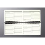 Naptár, asztali, álló, 2026, 300x143x18 mm, SIGEL "Conceptum", fekete