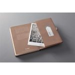 Jegyzetfüzet, exkluzív, A5, vonalas, 97 lap, keményfedeles, SIGEL "Conceptum", pink metál