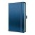 Jegyzetfüzet, exkluzív, A5, vonalas, 97 lap, keményfedeles, SIGEL "Conceptum", kék metál