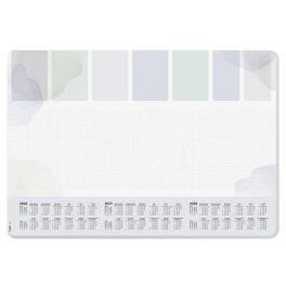   Könyökalátét, 595x410 mm, 3 éves és heti tervezővel, SIGEL "Pastel"