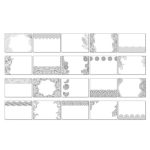 Könyökalátét, 595x410 mm, felnőtt színezővel, SIGEL