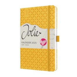   Naptár, A5, heti, 2025, kemény borító, SIGEL "Jolie", mangó