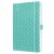 Naptár, A5, heti, 2026, kemény borító, SIGEL "Jolie", aqua zöld