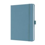 Jegyzetfüzet, exkluzív, A5, vonalas, 96 lap, keményfedeles, SIGEL "Jolie", porkék