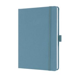   Jegyzetfüzet, exkluzív, A5, vonalas, 96 lap, keményfedeles, SIGEL "Jolie", porkék