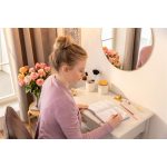 Jegyzetfüzet, exkluzív, A5, vonalas, 96 lap, keményfedeles, SIGEL "Jolie", porkék