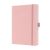 Jegyzetfüzet, exkluzív, A5, vonalas, 96 lap, keményfedeles, SIGEL "Jolie", világos rózsaszín