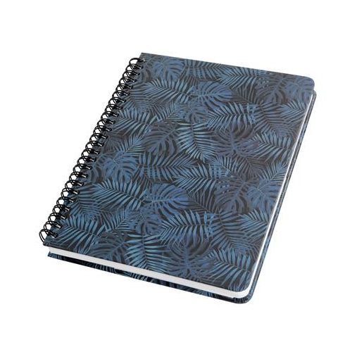 Spirálfüzet, 162x215 mm, pontrácsos, 60 lap, keményfedeles, SIGEL "Jolie", Mystic Jungle