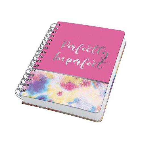 Spirálfüzet, 168x215 mm, pontrácsos, 120 lap, keményfedeles, SIGEL "Jolie", Perfectly Imperfect