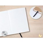 Jegyzetfüzet, exkluzív, A5, vonalas, 96 lap, keményfedeles, SIGEL "Jolie", Pure Positivity