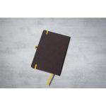 Naptár, A5, heti, 2026, kemény borító, SIGEL "Linescape", szürke-sárga