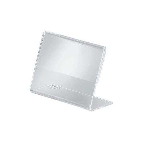 Laptartó, "L", döntött, 90x65 mm, SIGEL