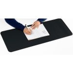 Könyökalátét, 800x300 mm, kétoldalas, SIGEL, fekete-piros