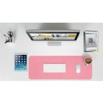 Könyökalátét, 800x300 mm, kétoldalas, SIGEL, rózsaszín-ezüst