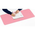 Könyökalátét, 800x300 mm, kétoldalas, SIGEL, rózsaszín-ezüst