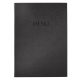 Étlaptartó, A4, keményfedeles, SIGEL, antracit