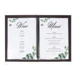 Étlaptartó, A5, keményfedeles, SIGEL, antracit