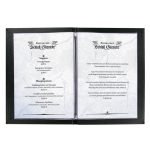 Étlaptartó, A5, keményfedeles, SIGEL, antracit