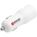 Autós töltő, 1xUSB-A, 1xUSB-C PD, 20W, SKROSS