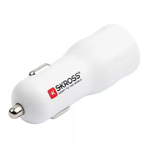 Autós töltő, 1xUSB-A, 1xUSB-C PD, 20W, SKROSS